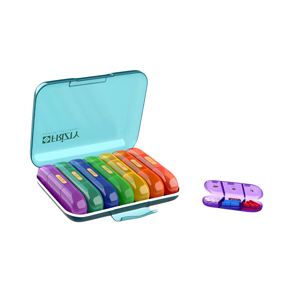 Frizty Weekly Pill Box Multicolor - Image 1