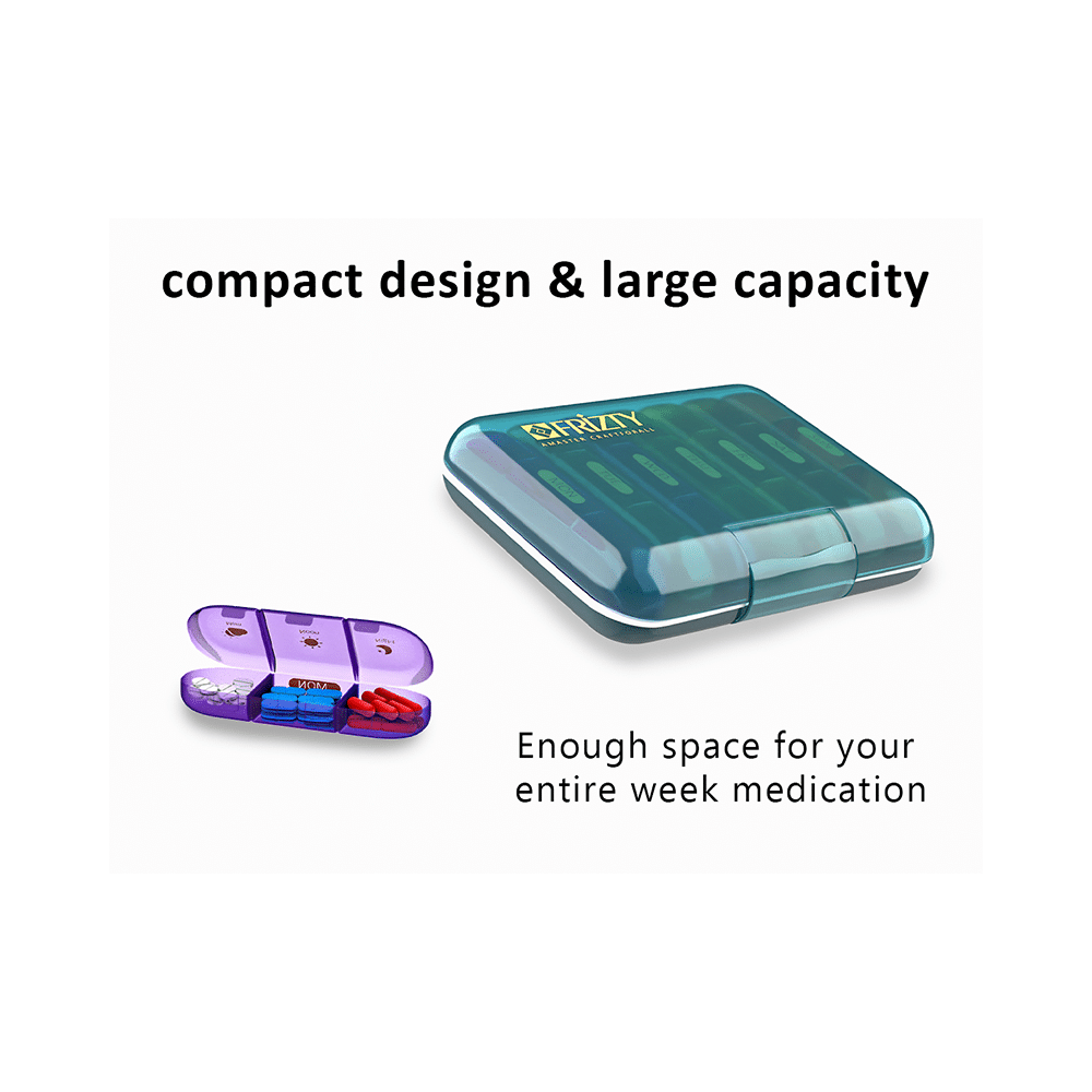 Frizty Weekly Pill Box Multicolor - Image 2