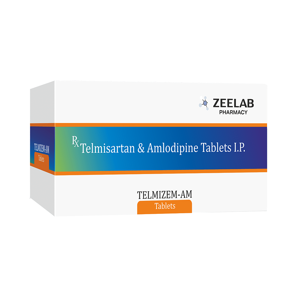 Telmizem AM 80mg/5mg Tablet - Image 1