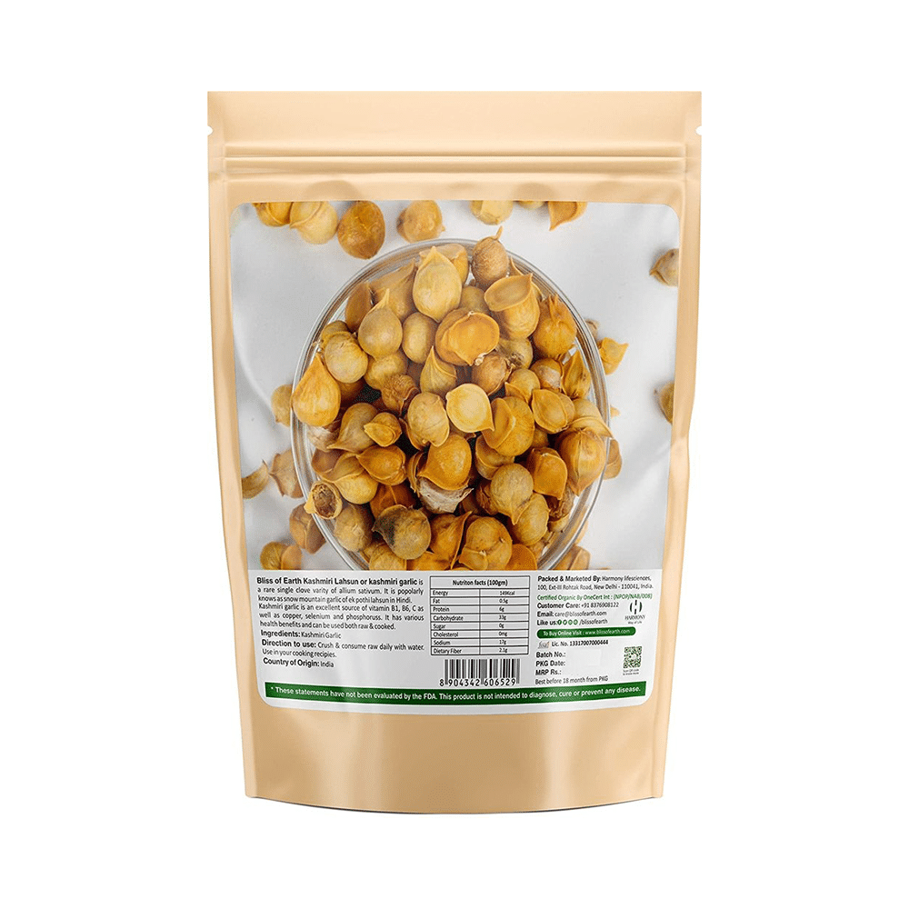 Bliss of Earth Naturally Organic Kashmiri Garlic (Ek Pothi Lahsun) - Image 2