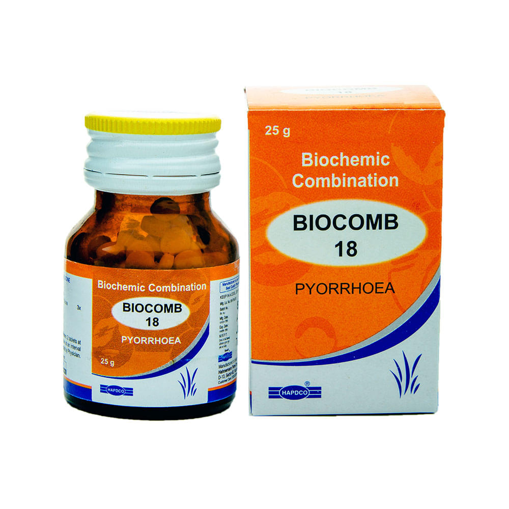 Hapdco Bio-Combination 18 Tablet - Image 1