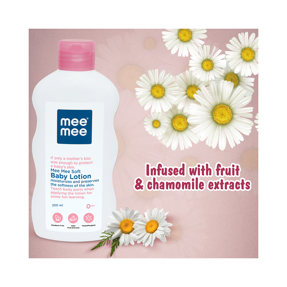 Mee Mee Soft Baby Lotion With Fruit Extract (200ml Each) - Image 2