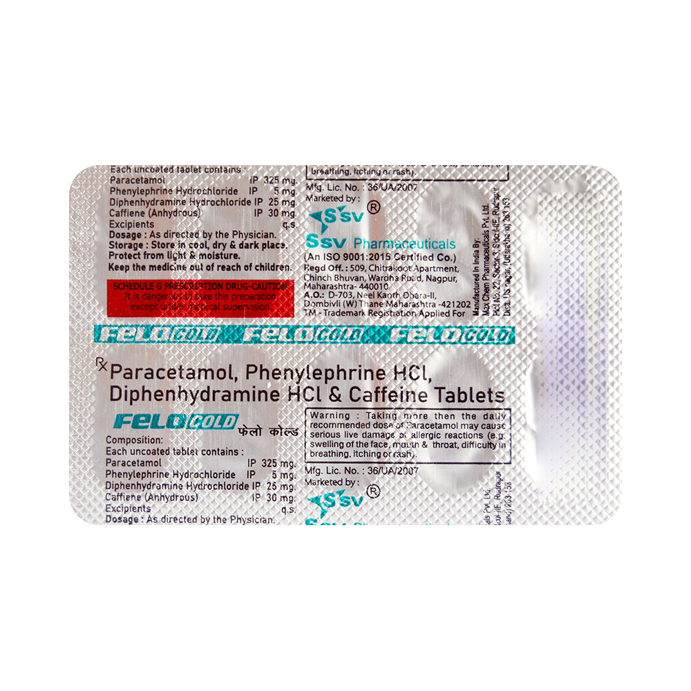 FeloCold Tablet - Image 3