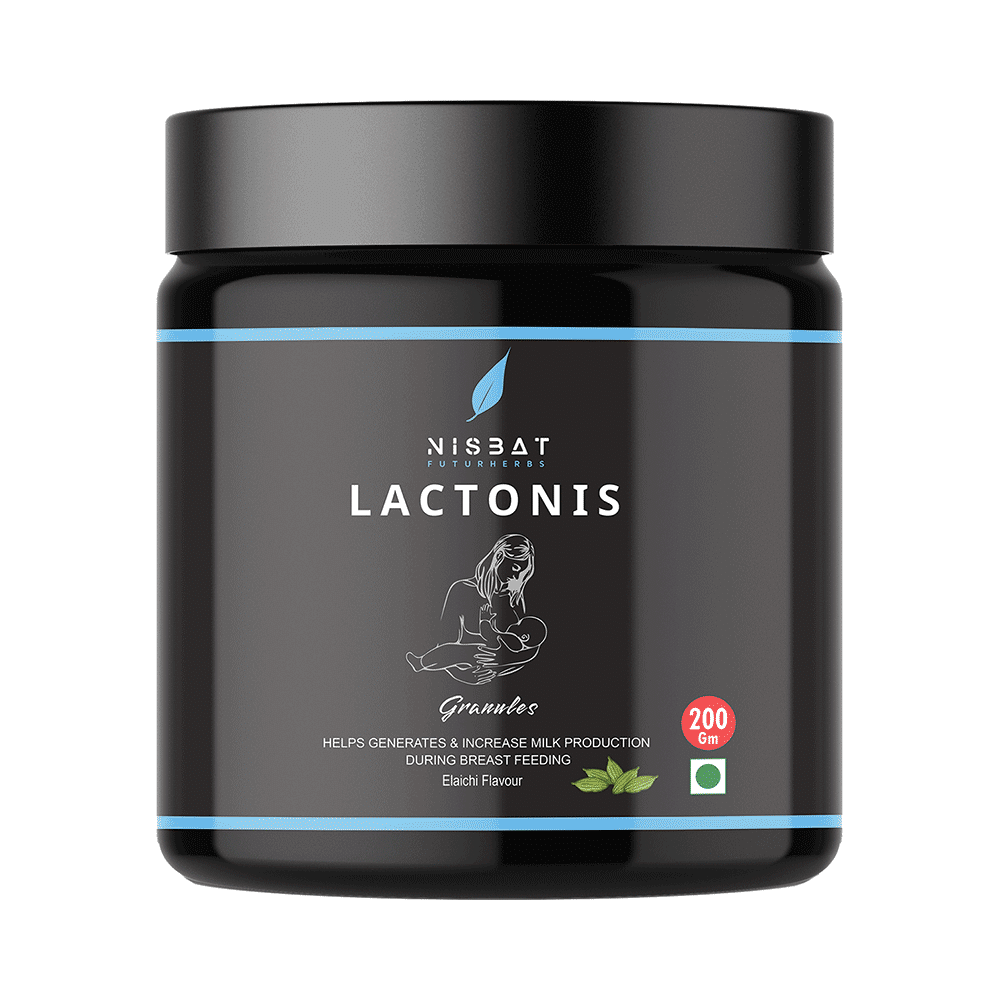 Nisbat Futurherbs Lactonis Granules Elaichi