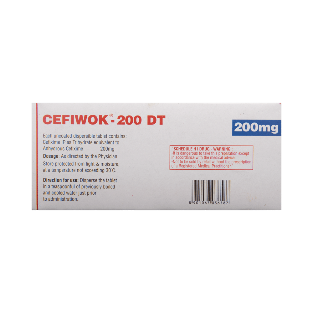 Cefiwok 200 DT Tablet - Image 3