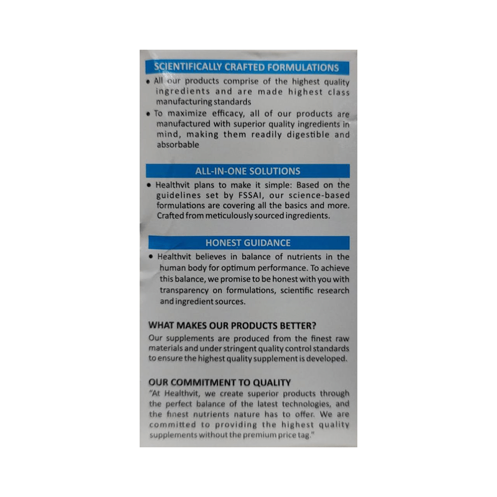 HealthVit Magneed-B6 | With Magnesium & Vitamin B6 | For Bones, Muscles & Nerve Function | Tablet - Image 4