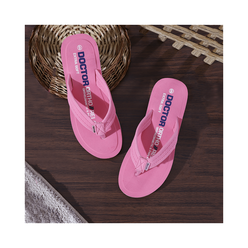 Doctor Extra Soft D 15 House Slipper for Women's Pink  4 - Image 5