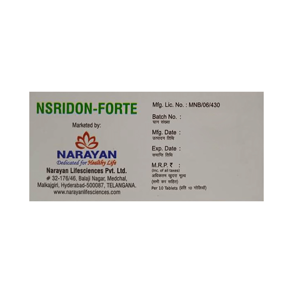 Nsridon-Forte Tablet - Image 3