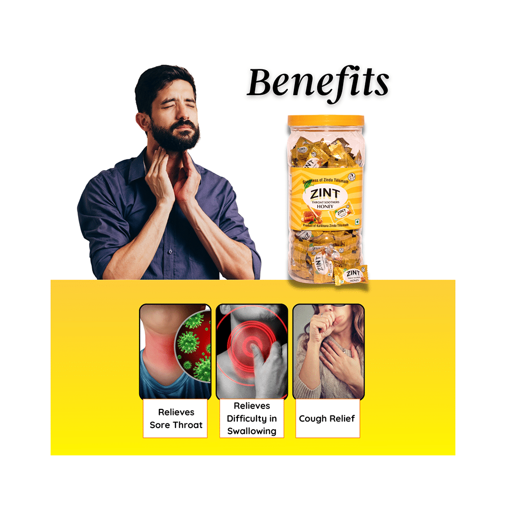 Zinda Tilismath Zint Throat Soothers Honey - Image 4