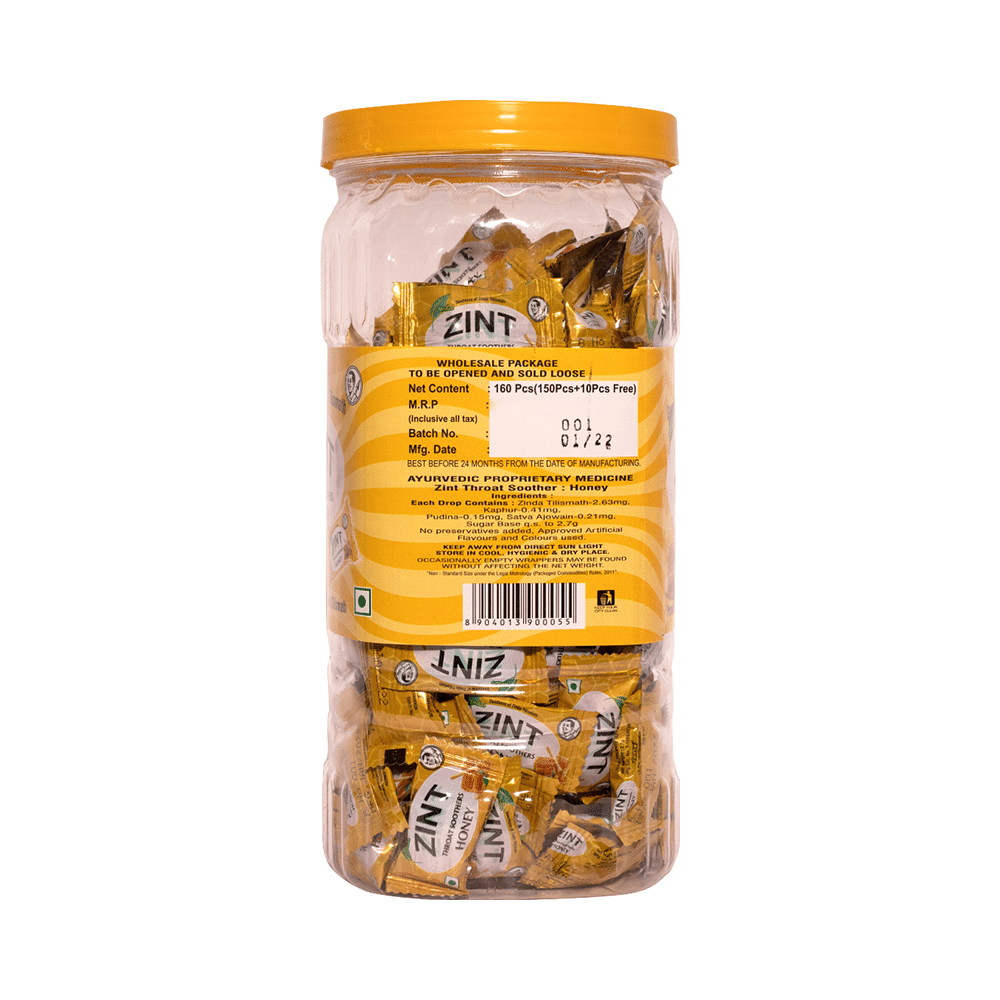Zinda Tilismath Zint Throat Soothers Honey - Image 2