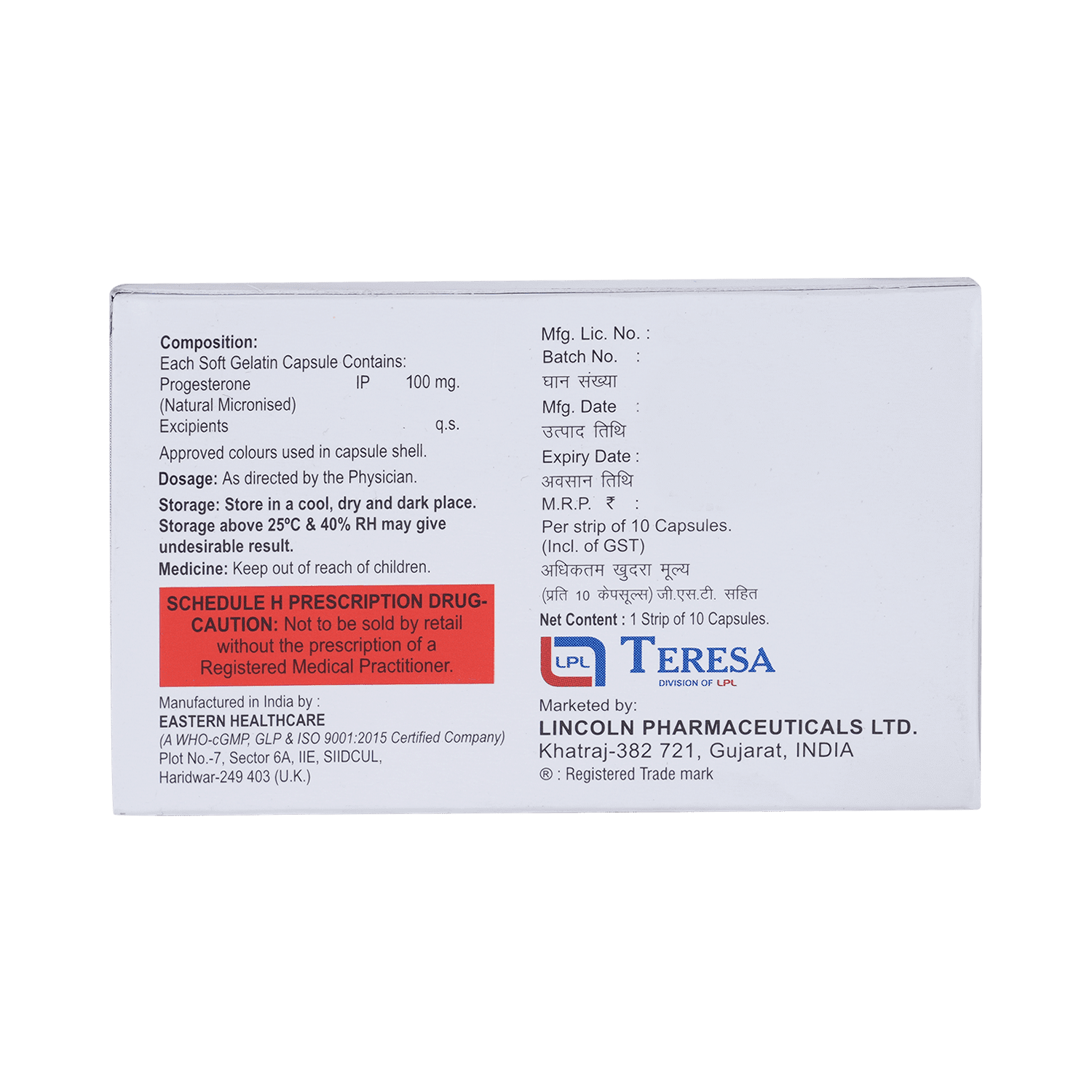 Prolin 100 Softgel Capsule - Image 3