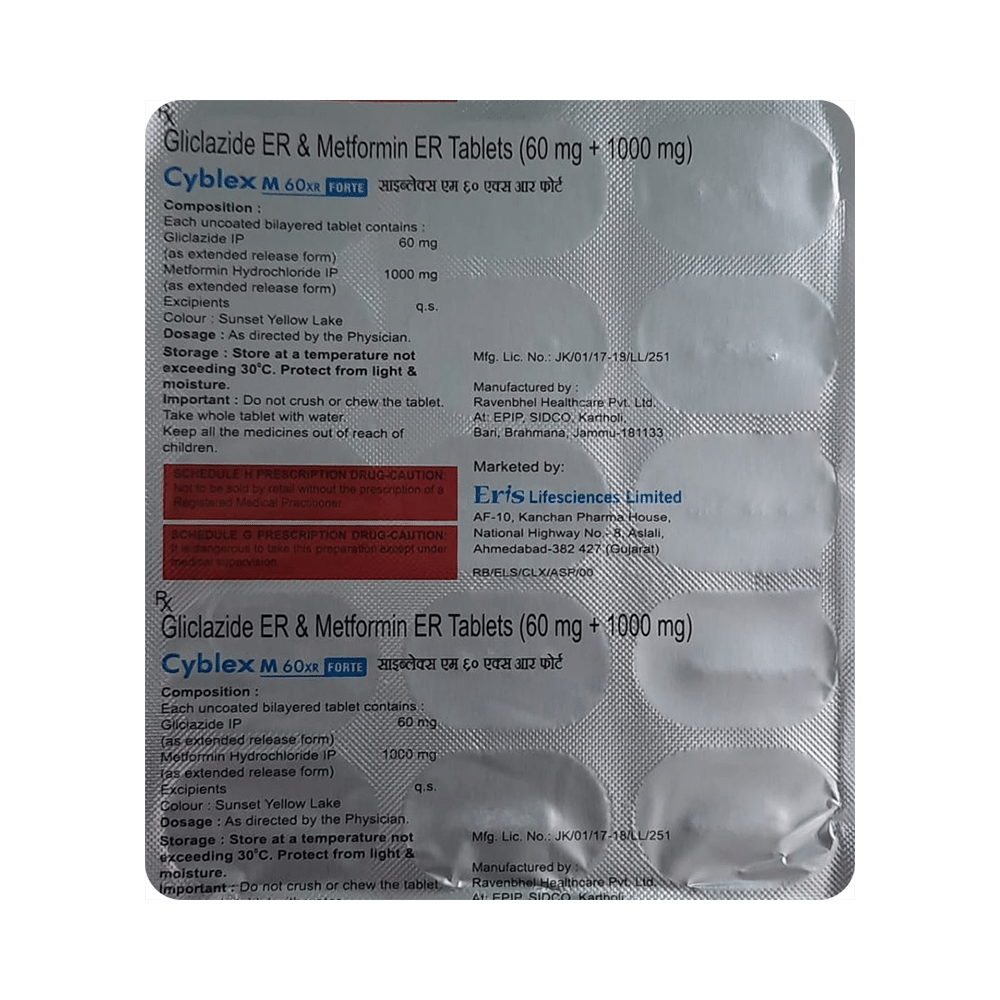 Cyblex M 60XR Forte Tablet - Image 2