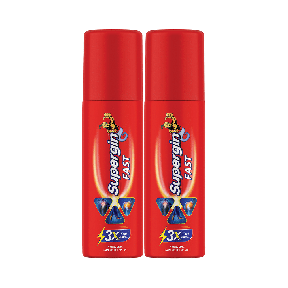 Medopharm Wellness Supergin Fast Pain Relief Spray (50ml Each) - Image 1