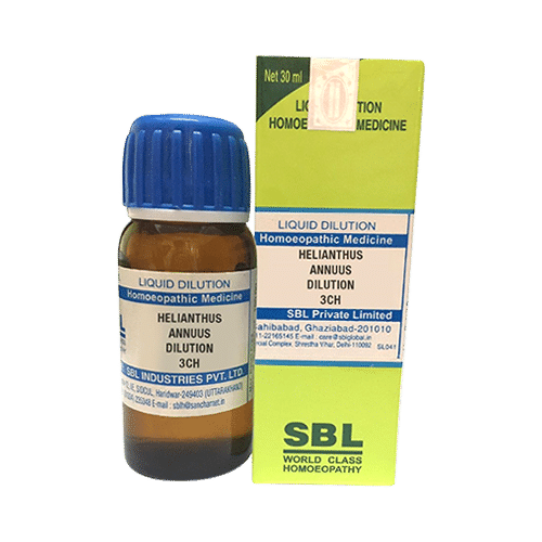 SBL Helianthus Annuus Dilution 3 CH - Image 1