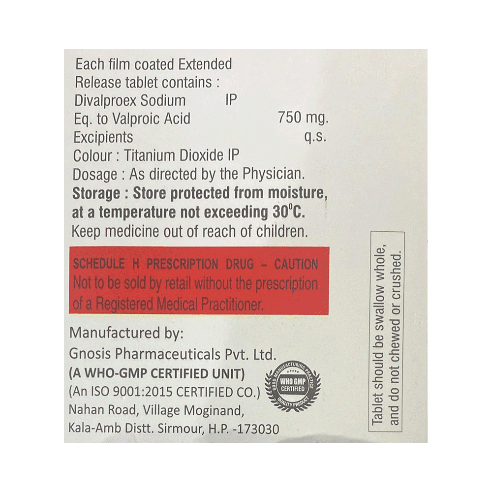 Daxwin 750 Tablet ER - Image 2