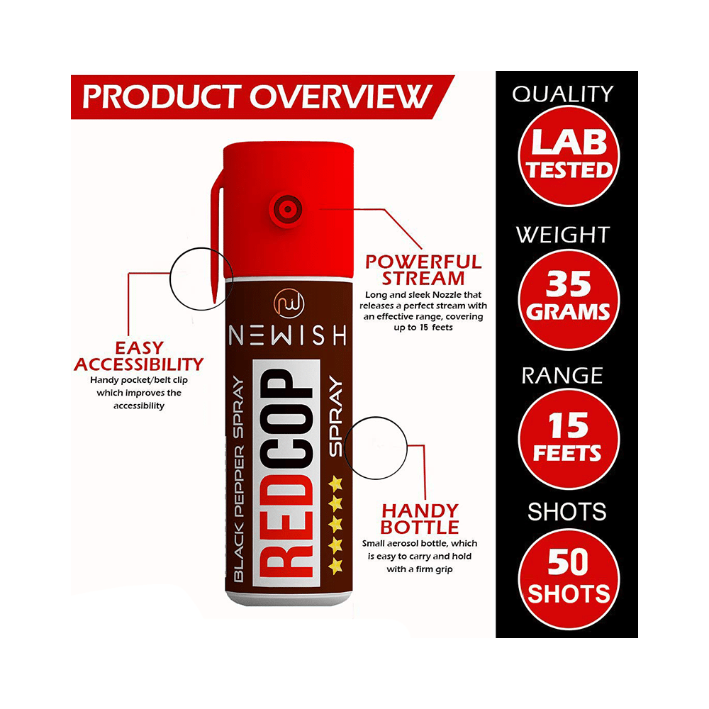 Newish Redcop Spray Black Pepper - Image 5