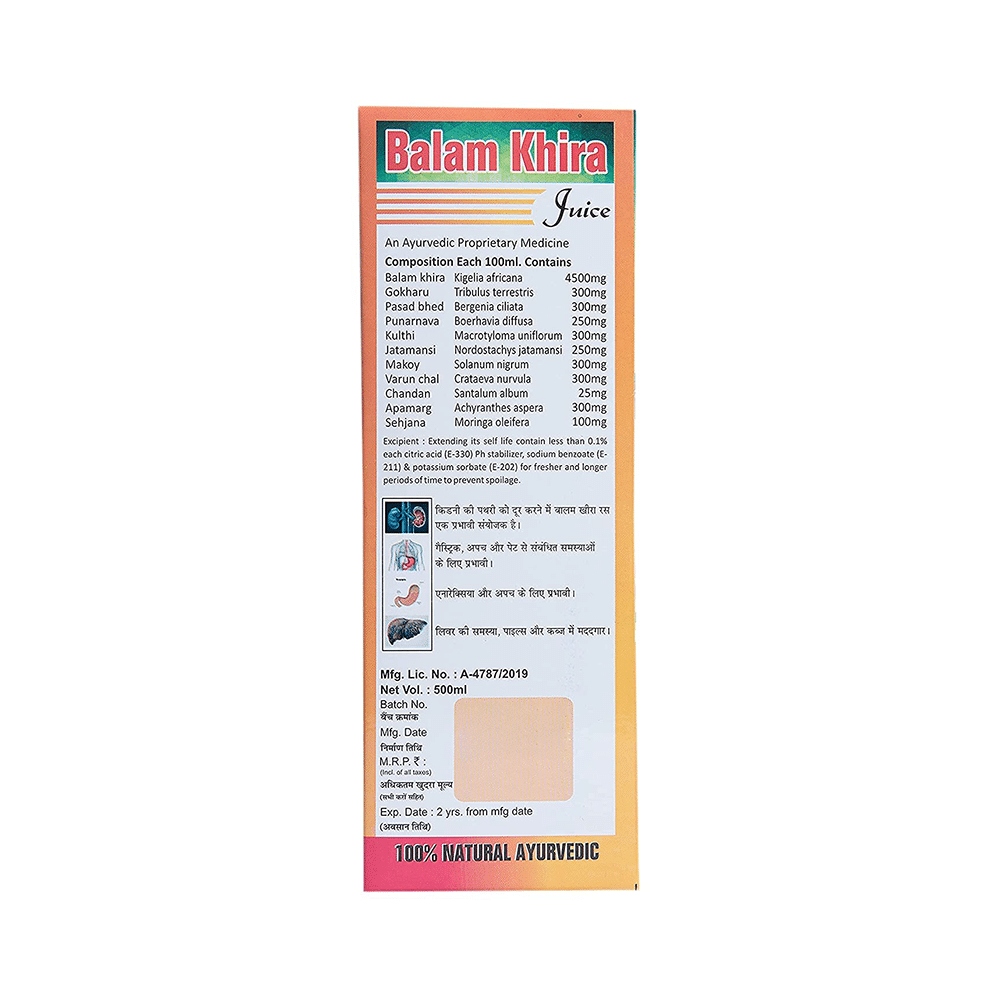 Sansu Balam Khira Juice (500ml Each) Sugar Free - Image 3