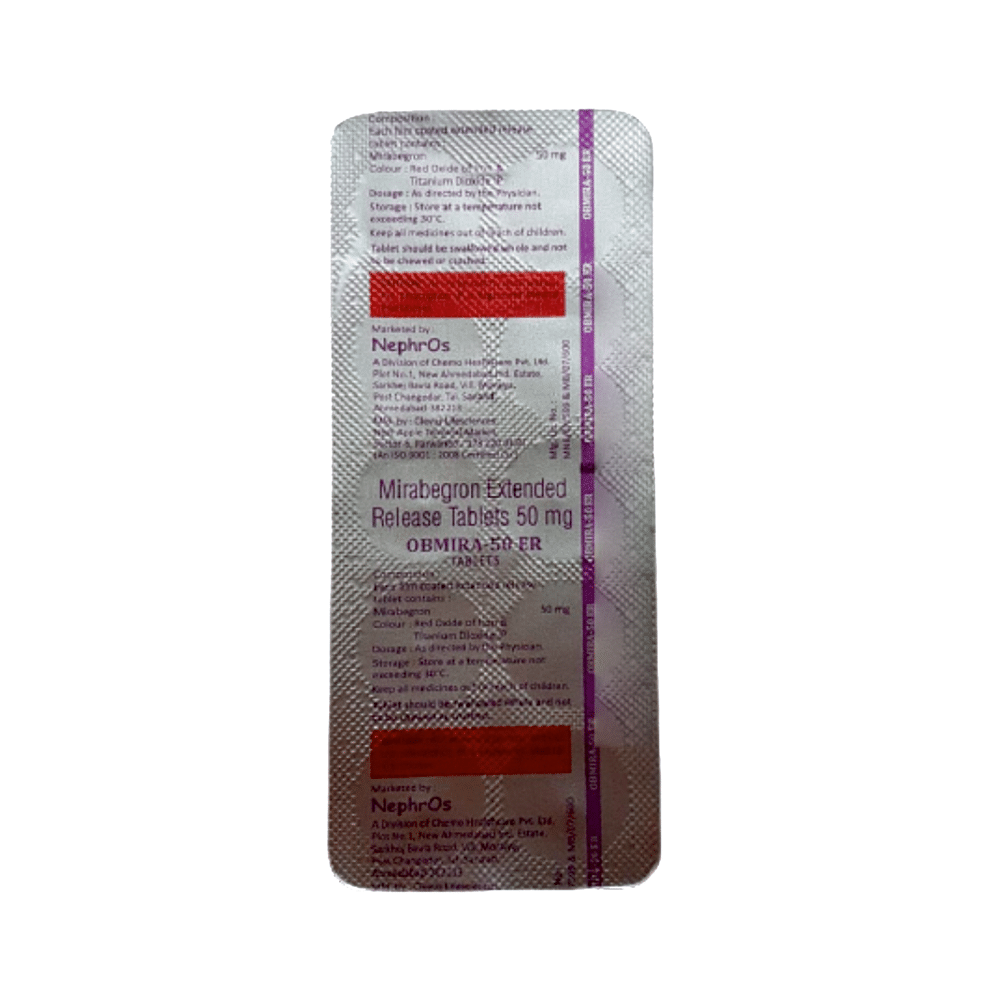 Obmira 50mg Tablet ER - Image 4