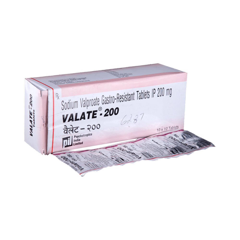 Valate 200 Tablet - Image 1