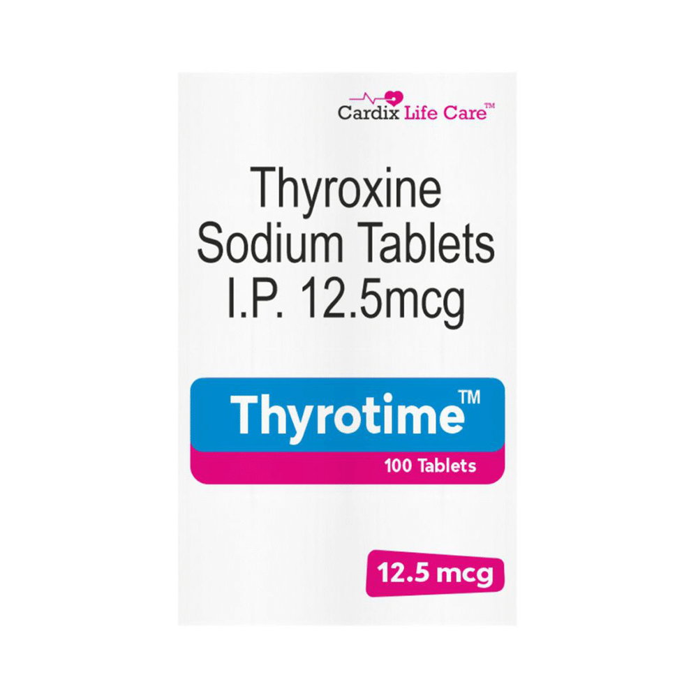 Thyrotime 12.5mcg Tablet - Image 1