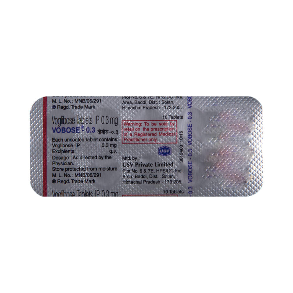 Vobose 0.3 Tablet - Image 5