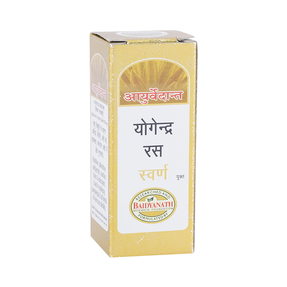 Baidyanath Ayurvedant Yogendra Ras with Gold Tablet - Image 3