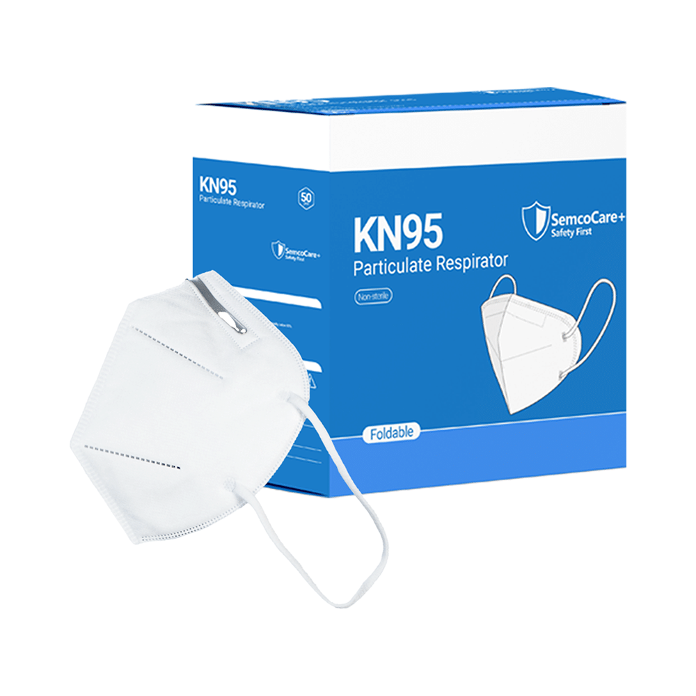 SemcoCare+ KN95 Particulate Respirator Face Mask - Image 3