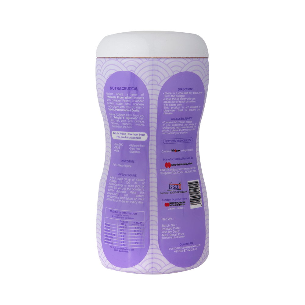 Gelixer Collagen Classic Powder Unflavoured - Image 2