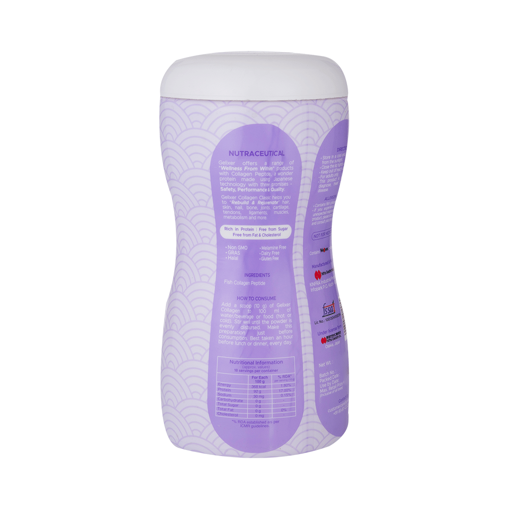 Gelixer Collagen Classic Powder Unflavoured - Image 3