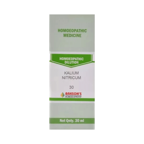 Bakson's Homeopathy Kalium Nitricum Dilution 30