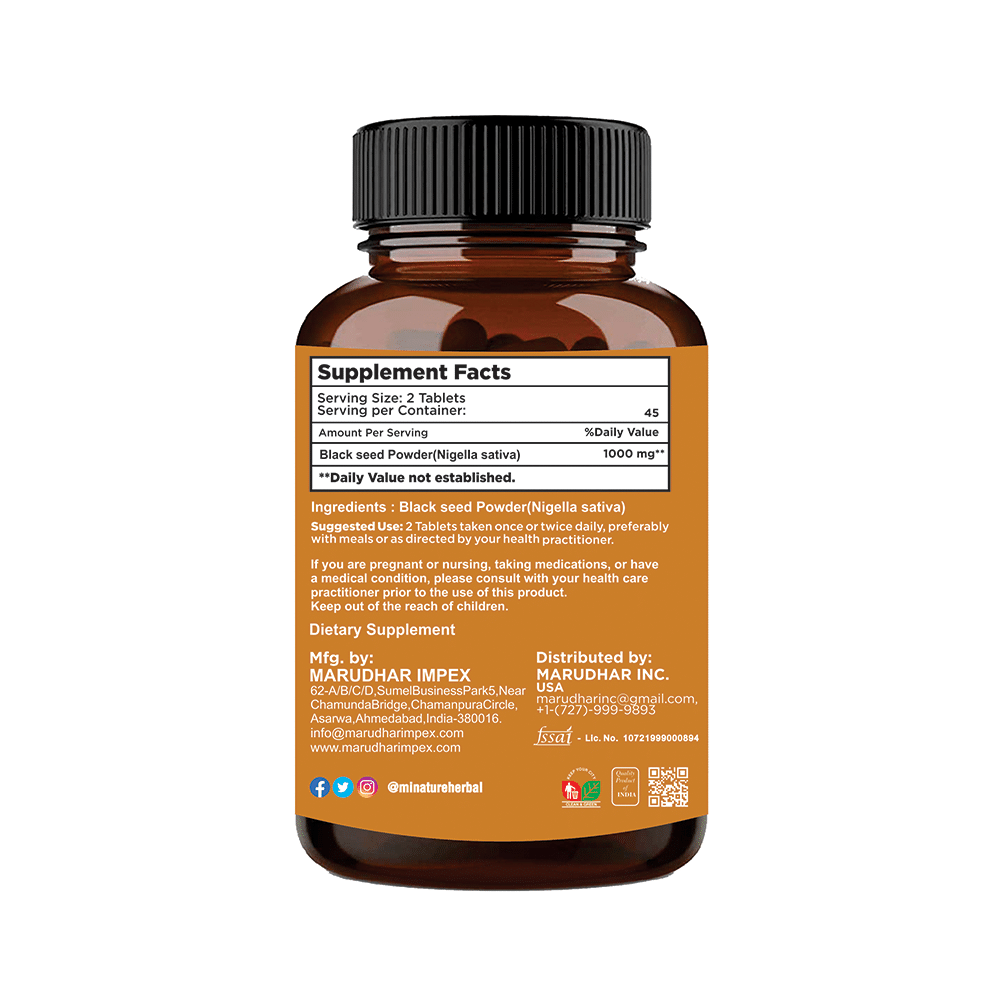 Minature Black Seed Tablet - Image 2