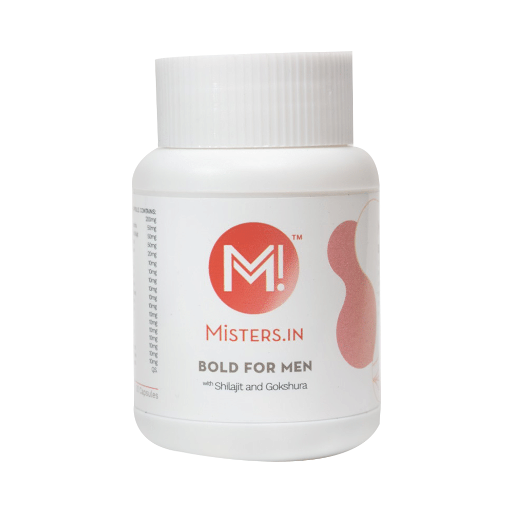 Misters.In Bold for Men Capsule with Shilajit and Gokshura - Image 1