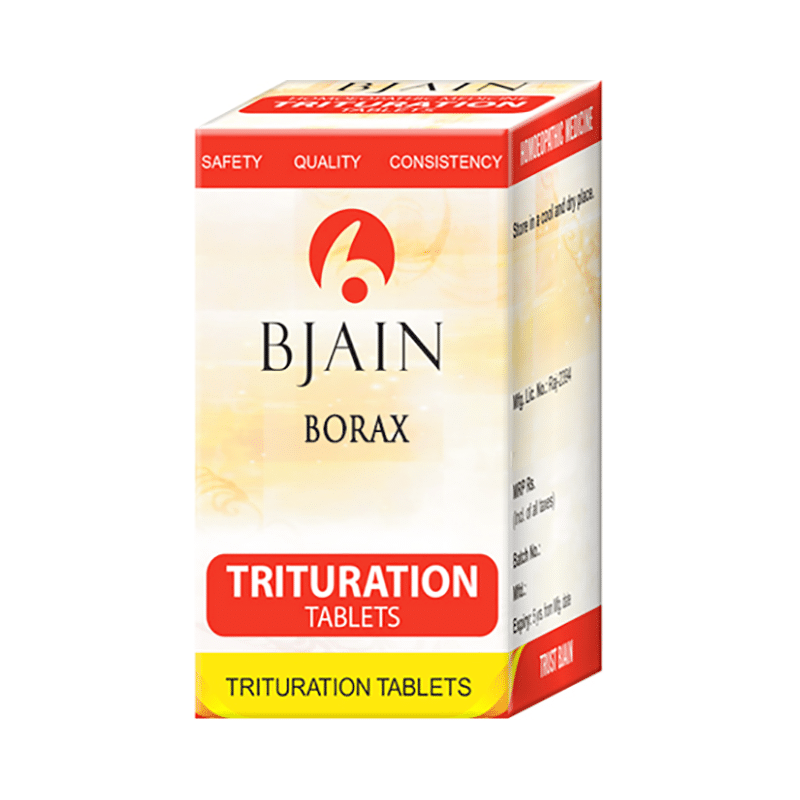 Bjain Borax Trituration Tablet 6X - Image 1