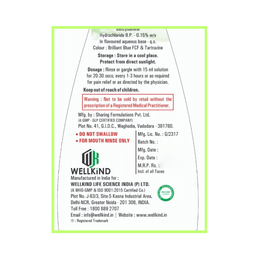 Benzywell Mouth Wash - Image 2