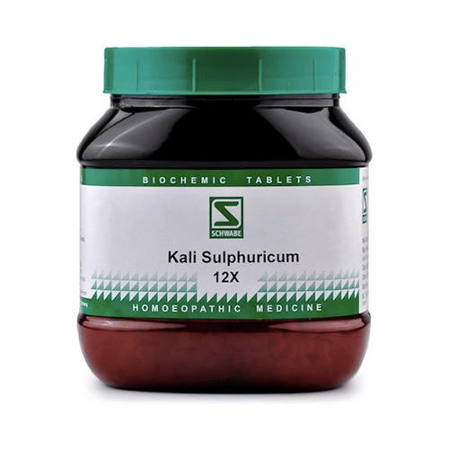 Dr Willmar Schwabe India Kali Sulphuricum Biochemic Tablet 12X - Image 1