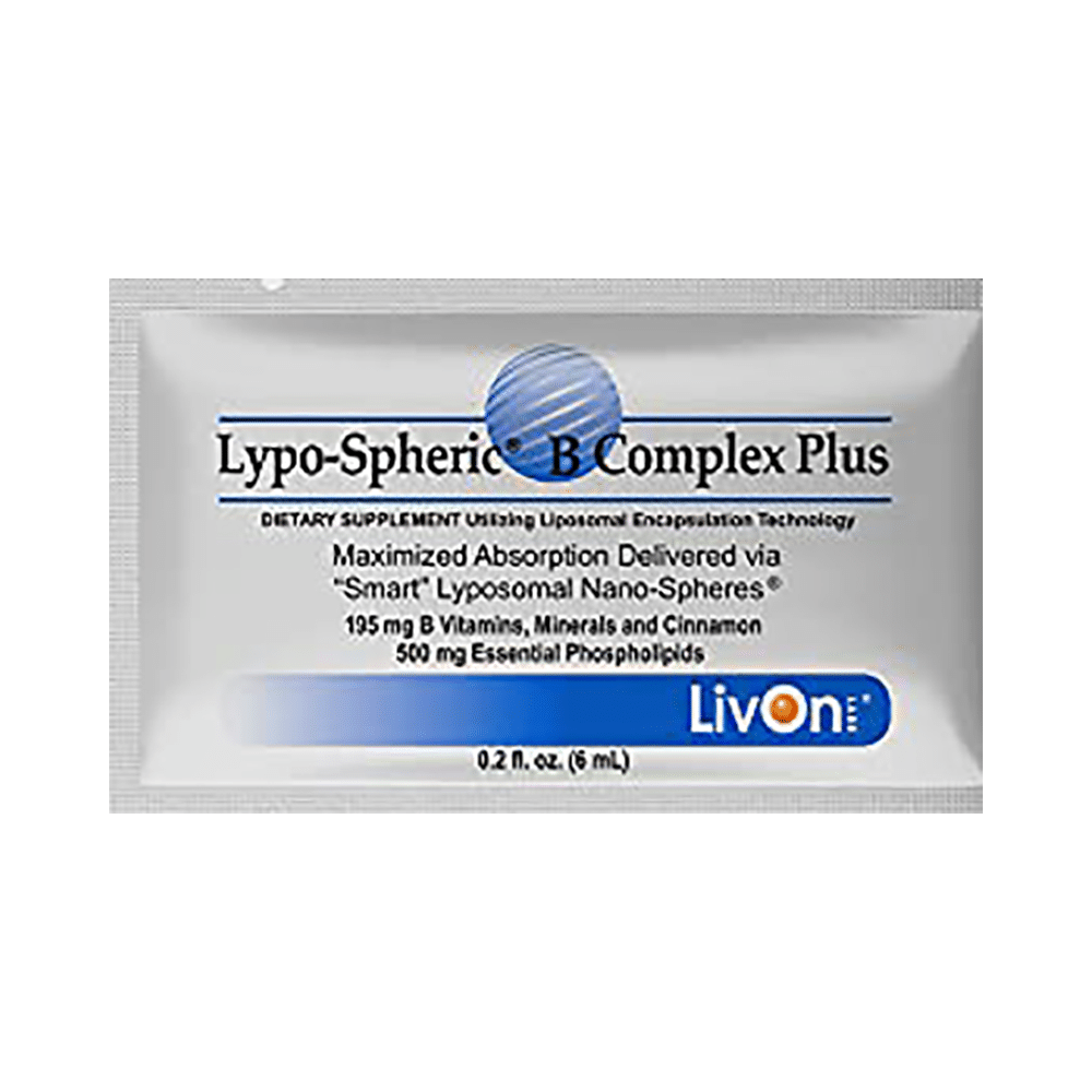 Livon Lypo-Spheric B Complex Plus Sachet (6ml Each) - Image 2