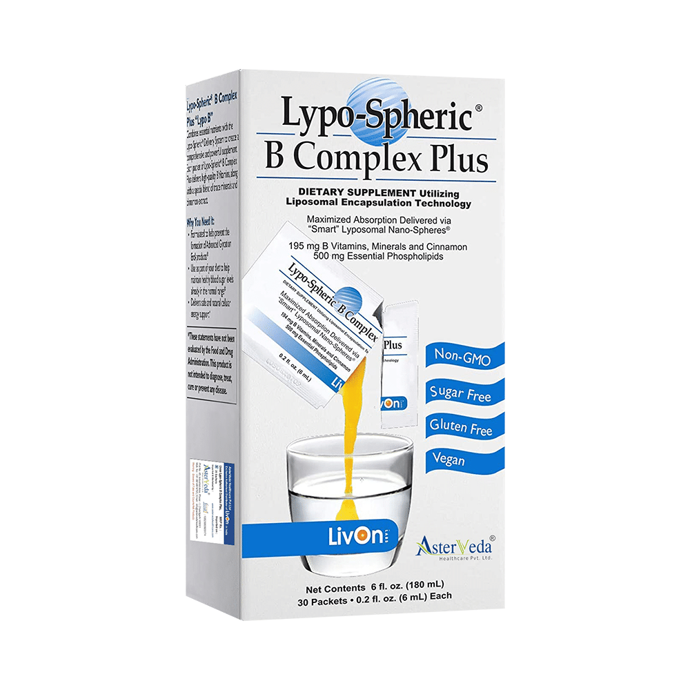 Livon Lypo-Spheric B Complex Plus Sachet (6ml Each) - Image 1