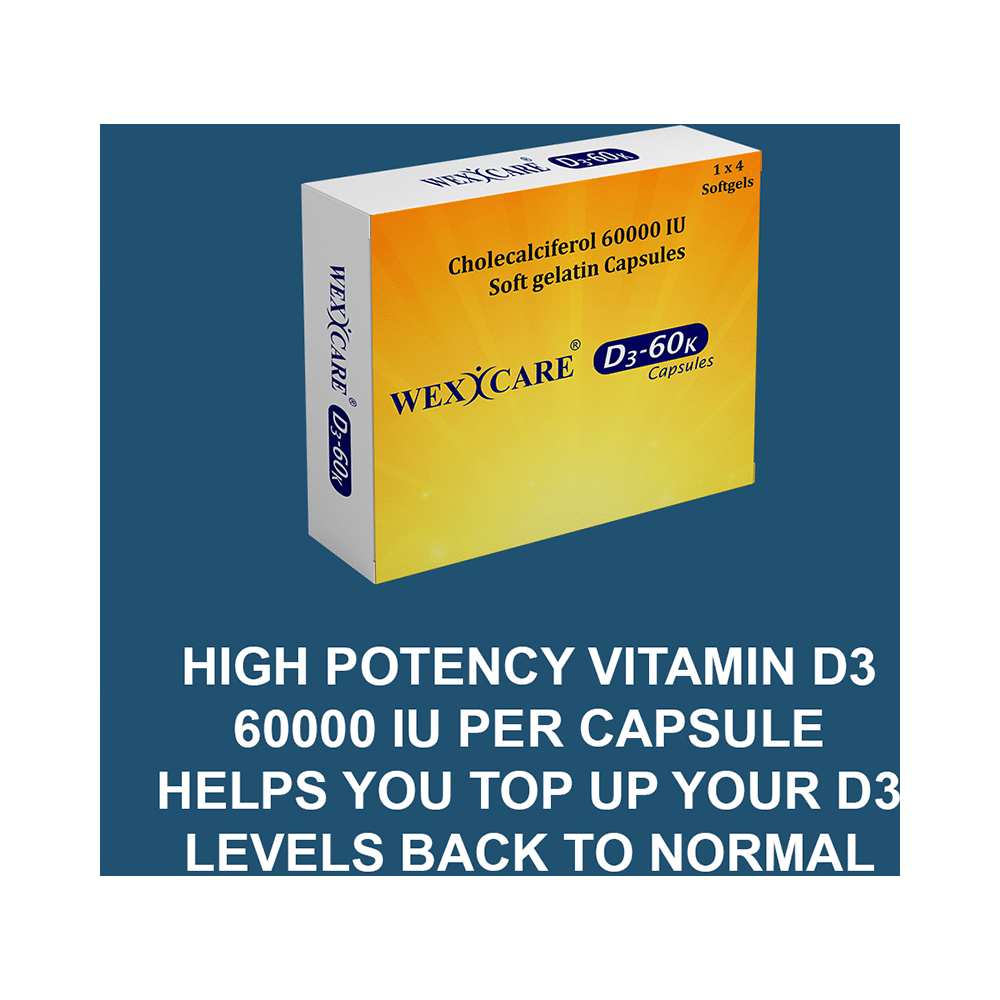 Wexcare D3 60K Capsules - Image 4