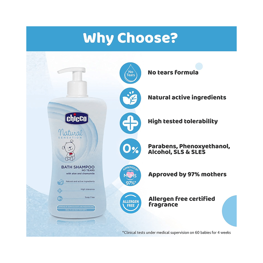 Chicco Natural Sensation No Tears Shampoo - Image 6