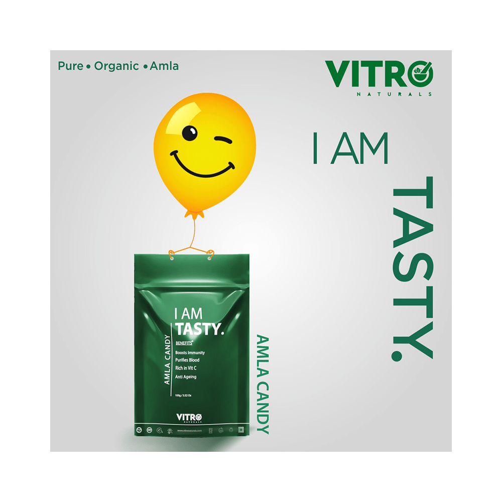Vitro Naturals I Am Tasty Amla Candy | Rich in Vitamin C for Immunity & Blood Purification - Image 3