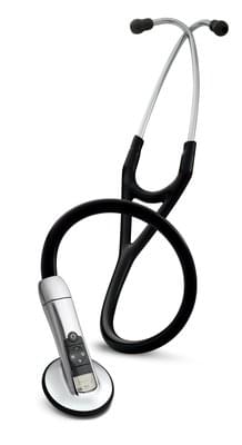 3M Littmann Electronic Stethoscope Model 3200BK27, Black Tube