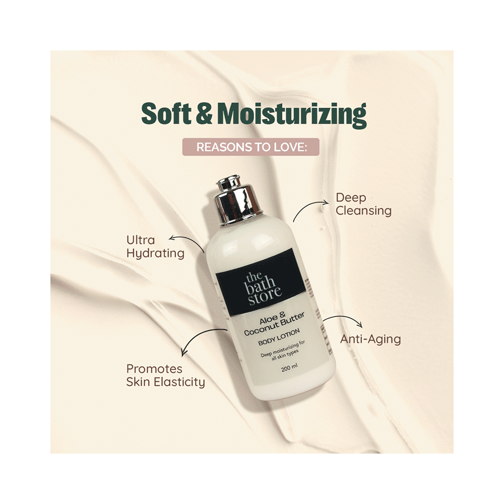 The Bath Store Aloe & Coconut Butter Body Lotion - Image 5