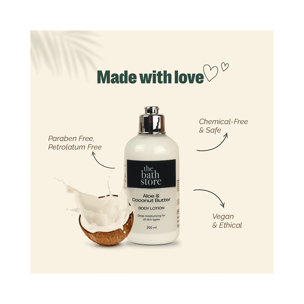 The Bath Store Aloe & Coconut Butter Body Lotion - Image 6