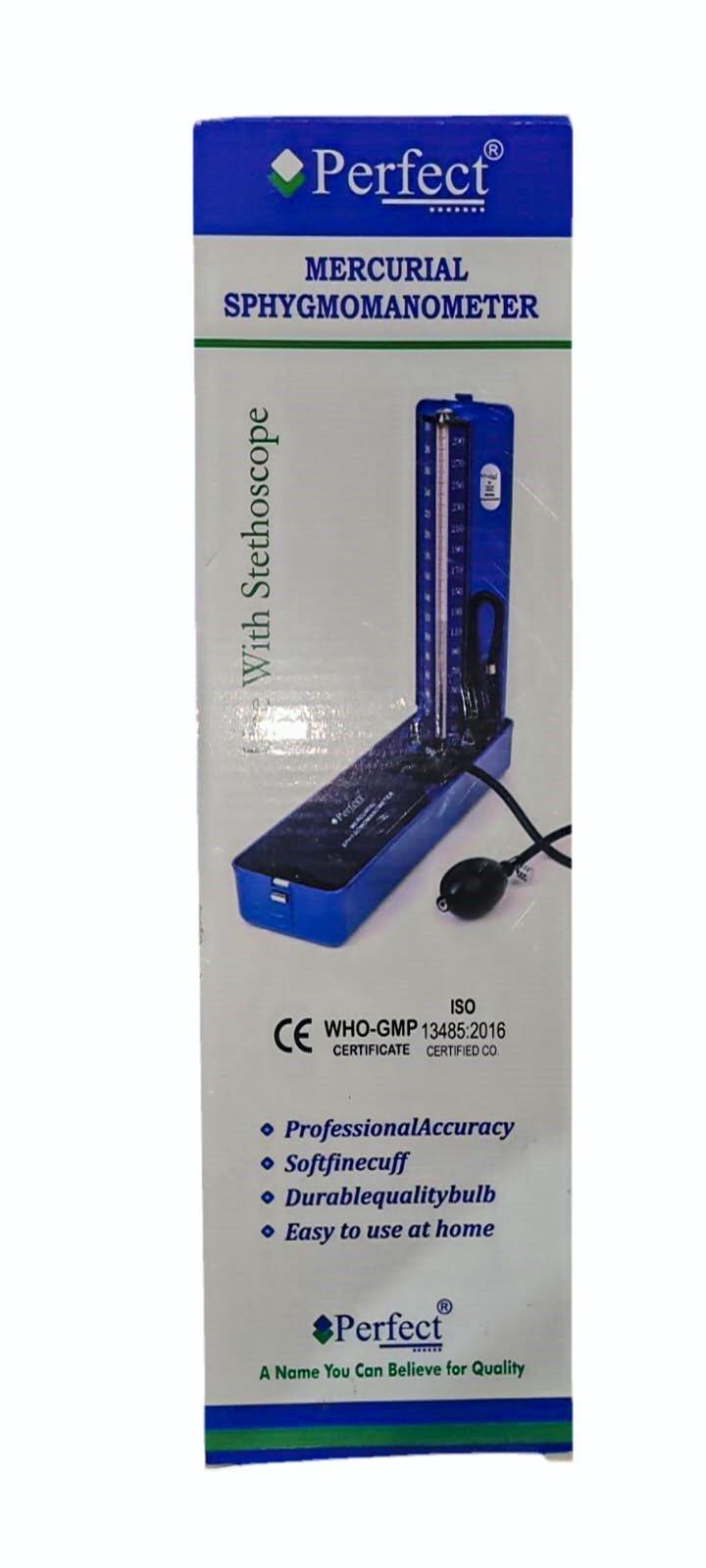 Perfect Mercurial Sphygmomanometer Blood Pressure Monitor - Image 1