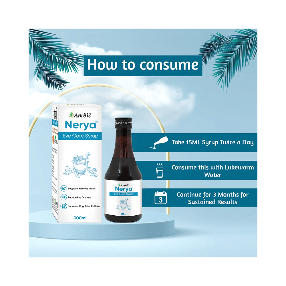 Ambic Nerya Eye Care Syrup (300ml Each) - Image 7