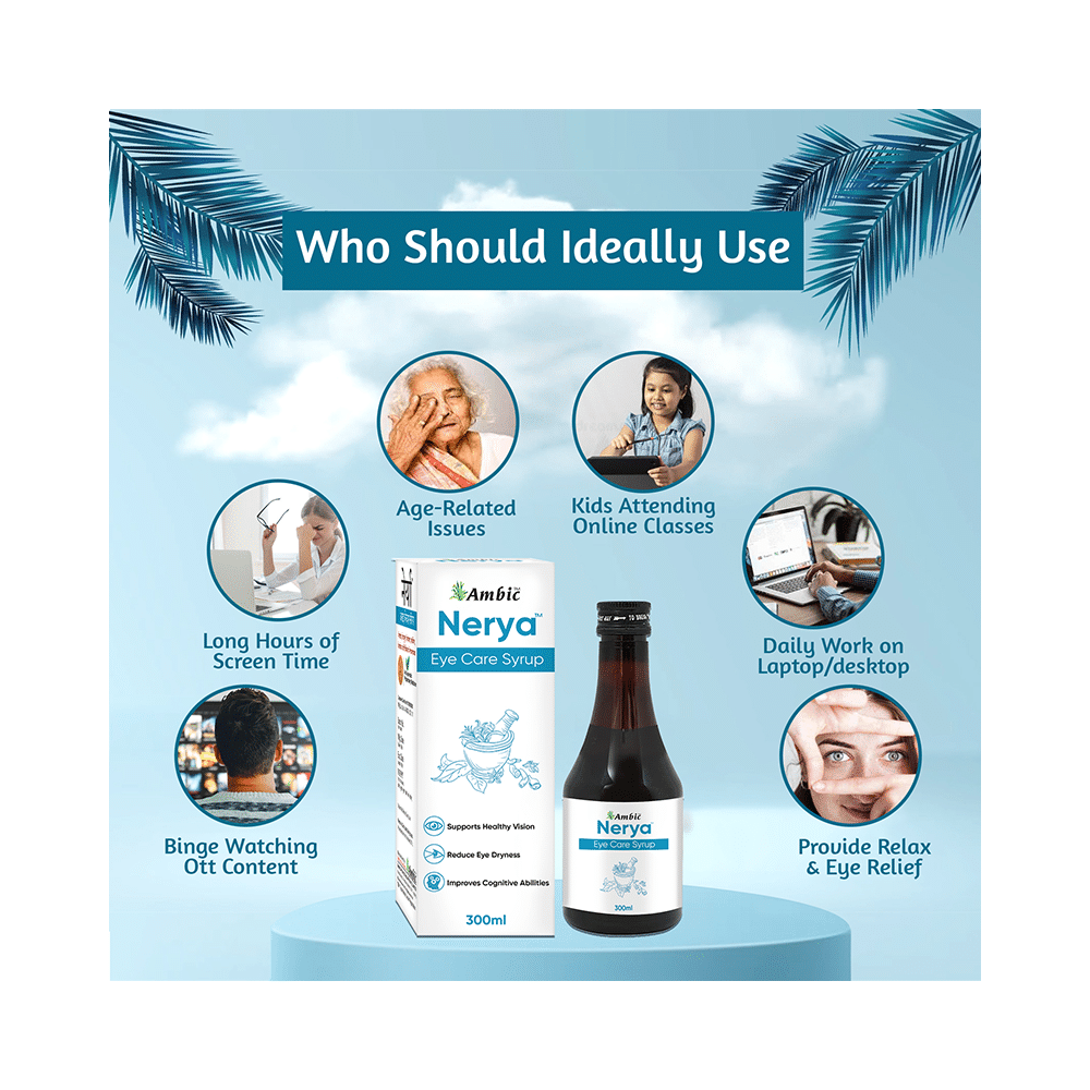 Ambic Nerya Eye Care Syrup (300ml Each) - Image 5