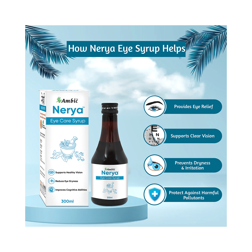 Ambic Nerya Eye Care Syrup (300ml Each) - Image 6