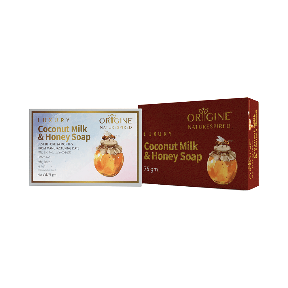 Combo Pack of Origine Naturespired Immuno Care 750ml, Body Lotion 200ml, Coconut Milk & Honey Soap 75gm & Moisturising Cream 50gm - Image 9