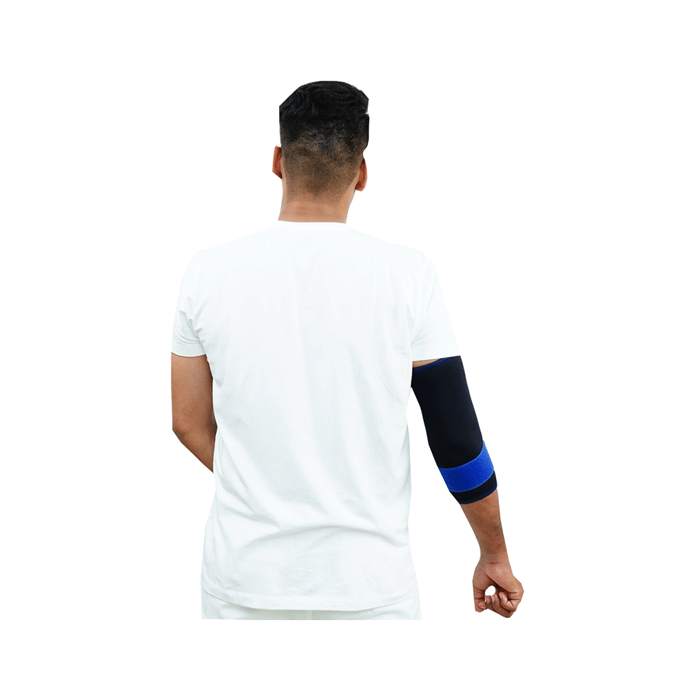 P+caRe B2019 Elbow Sleeve with Strap (Neoprene) Medium - Image 2