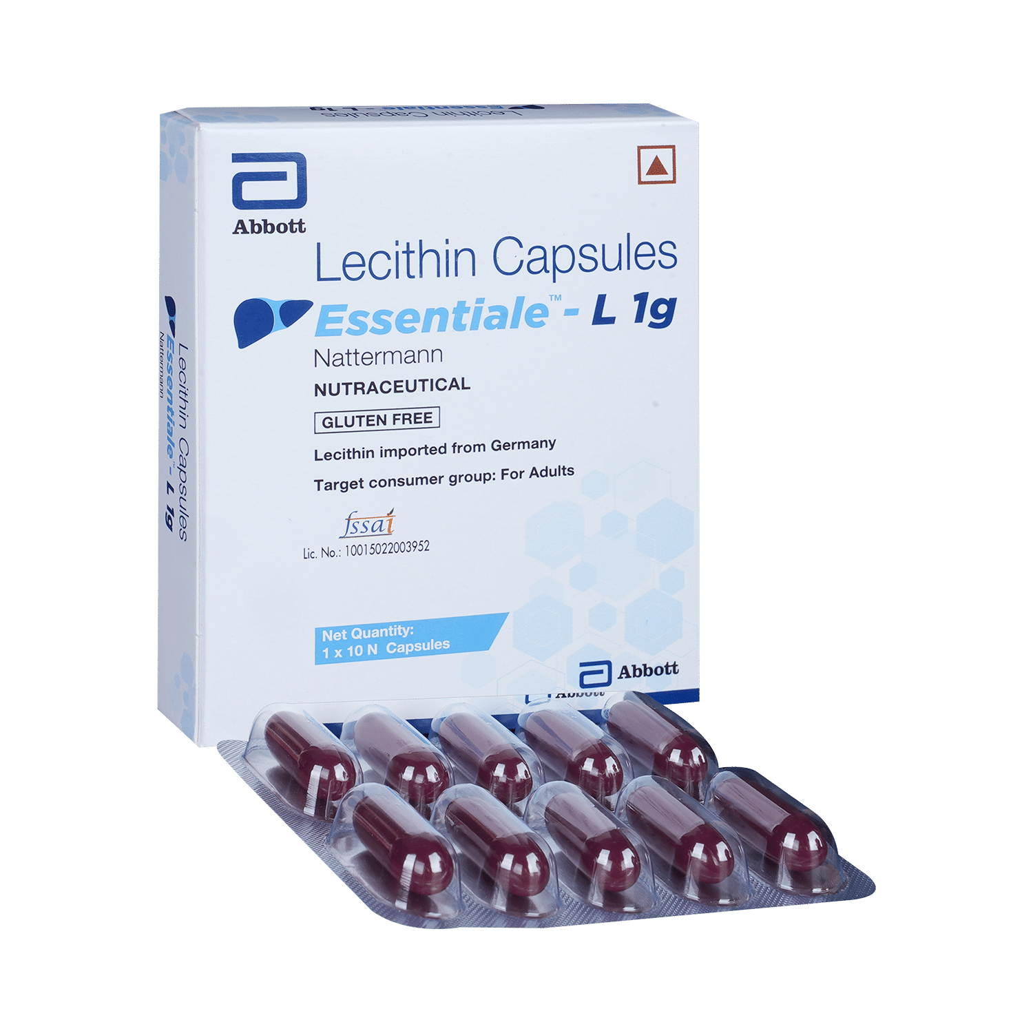 Essentiale-L 1gm Capsule Gluten Free